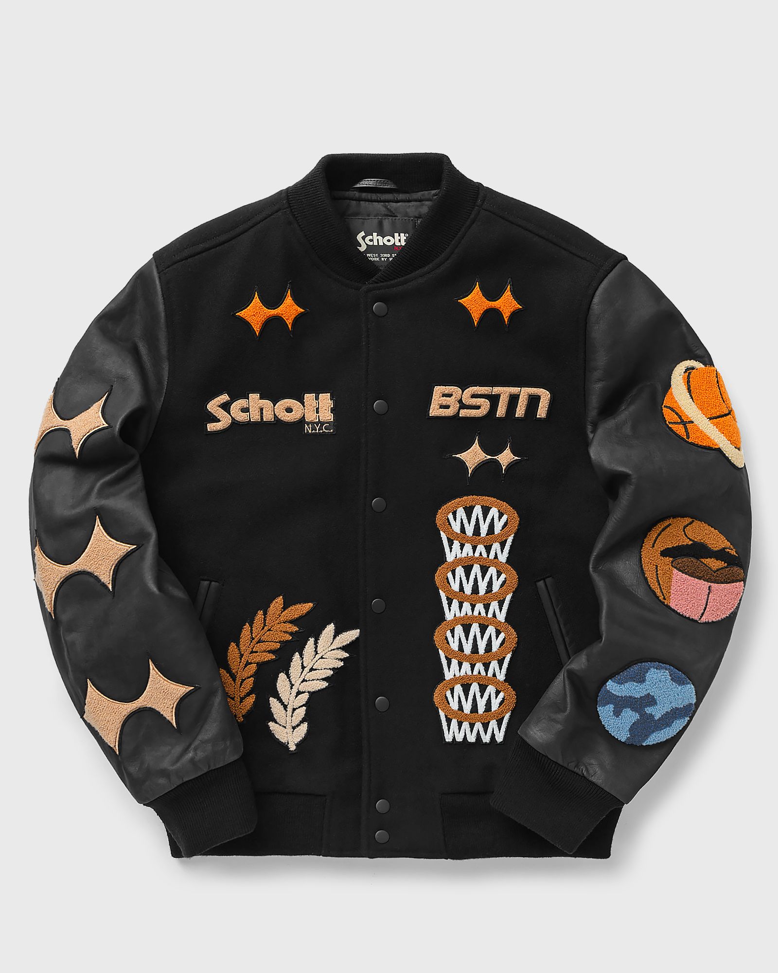Schott x BSTN Brand Thank you, Basketball Varsity Jacket
