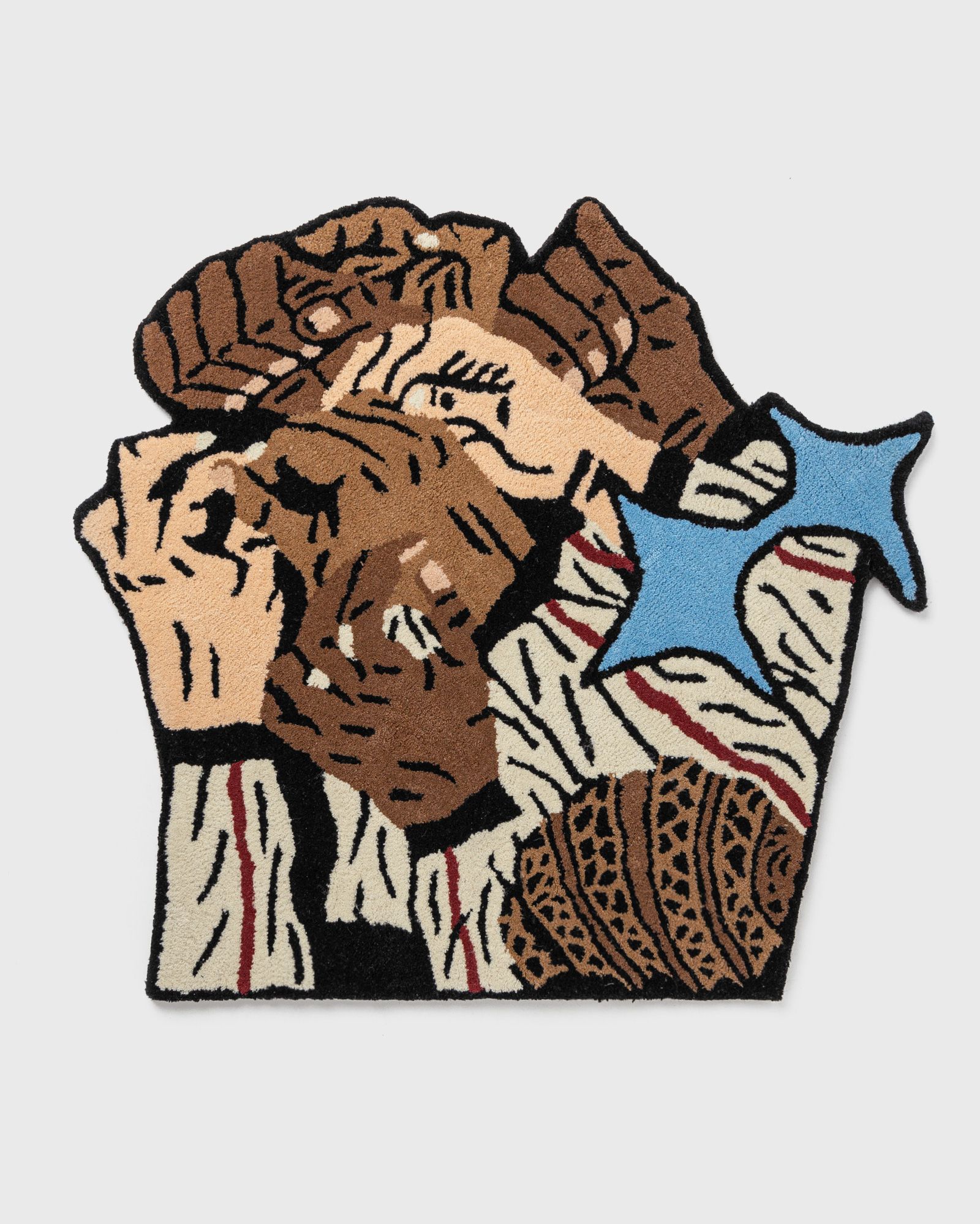 Teamwork Mini Rug Handtufted by SULA