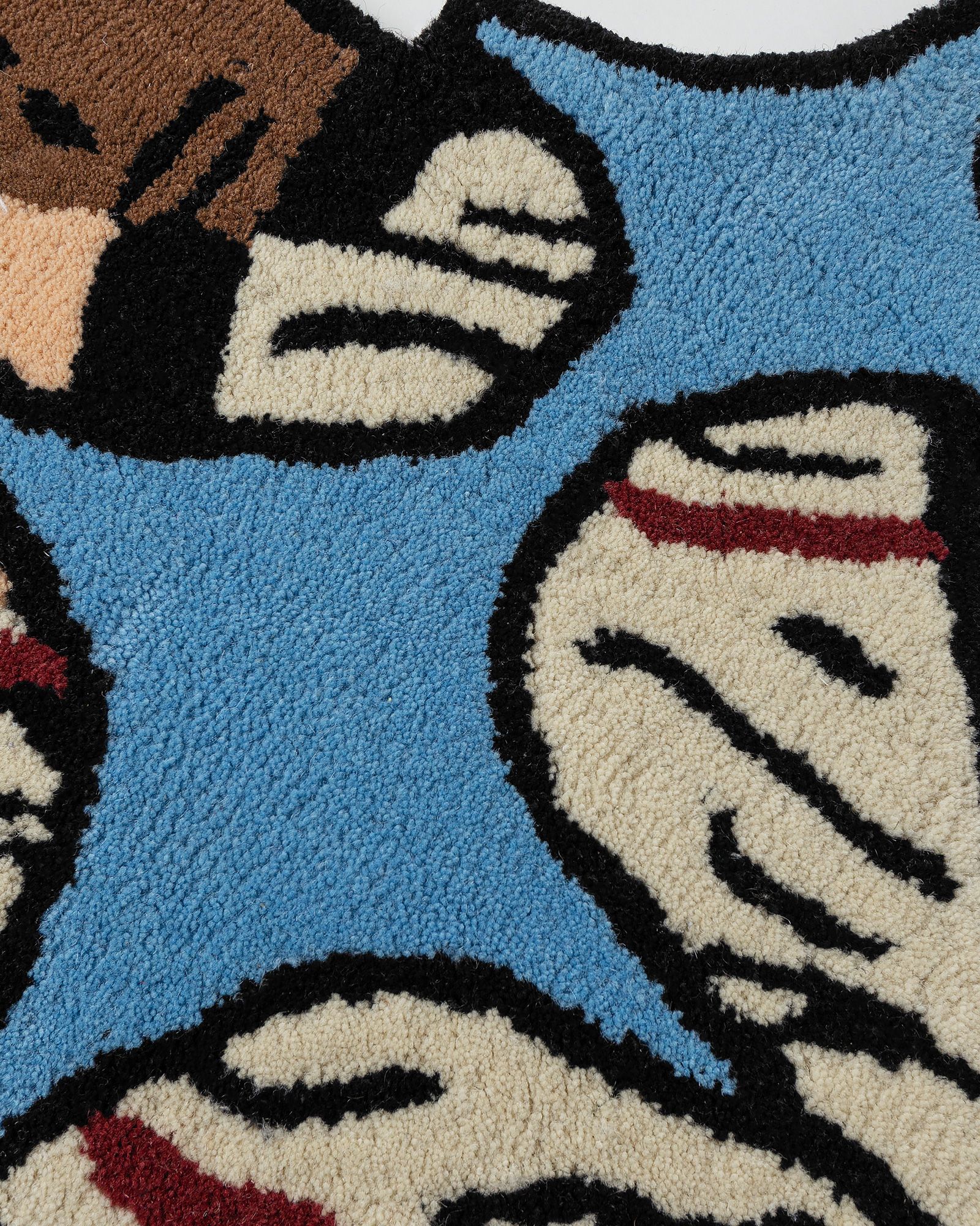 Teamwork Mini Rug Handtufted by SULA