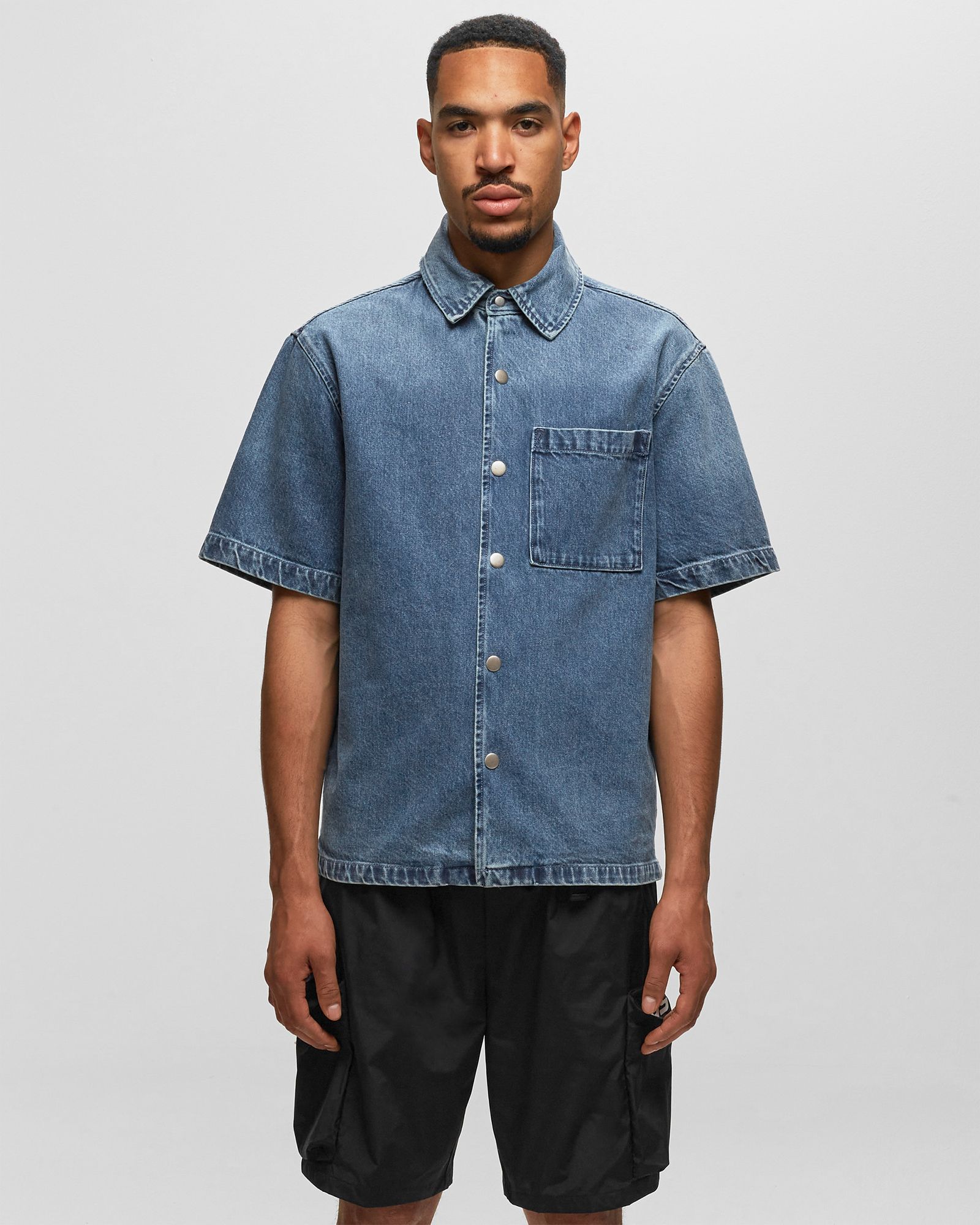 Denim Shortsleeve Shirt