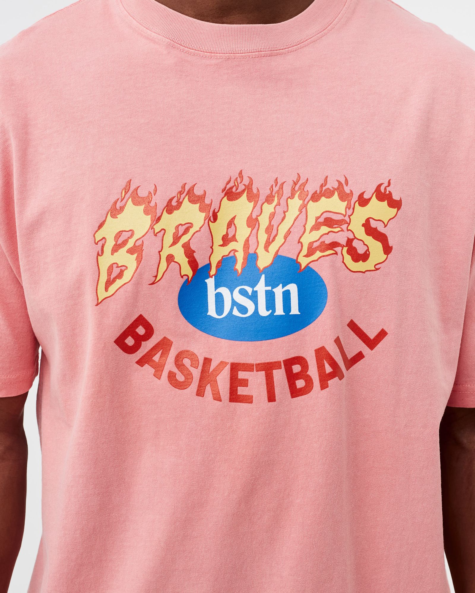 BSTN x BERLIN BRAVES Flames Logo Tee