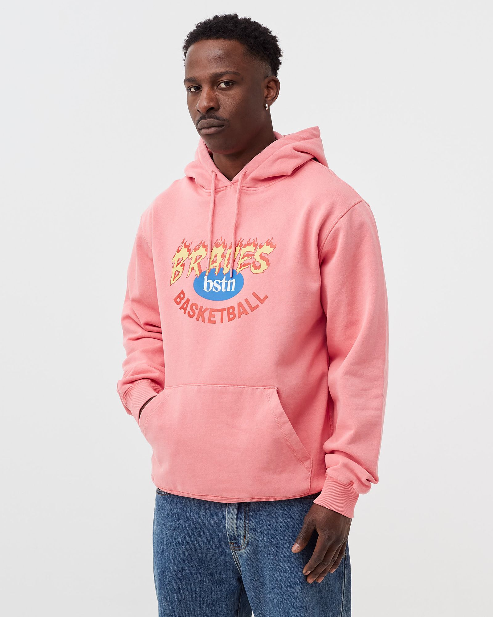 BSTN x BERLIN BRAVES Flames Logo Hoody