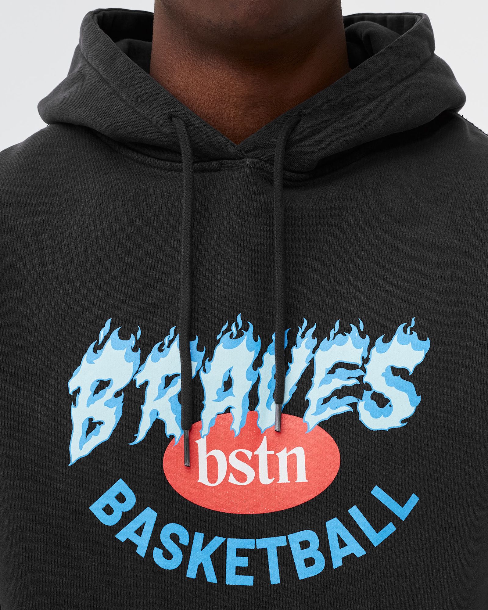 BSTN x BERLIN BRAVES Flames Logo Hoody