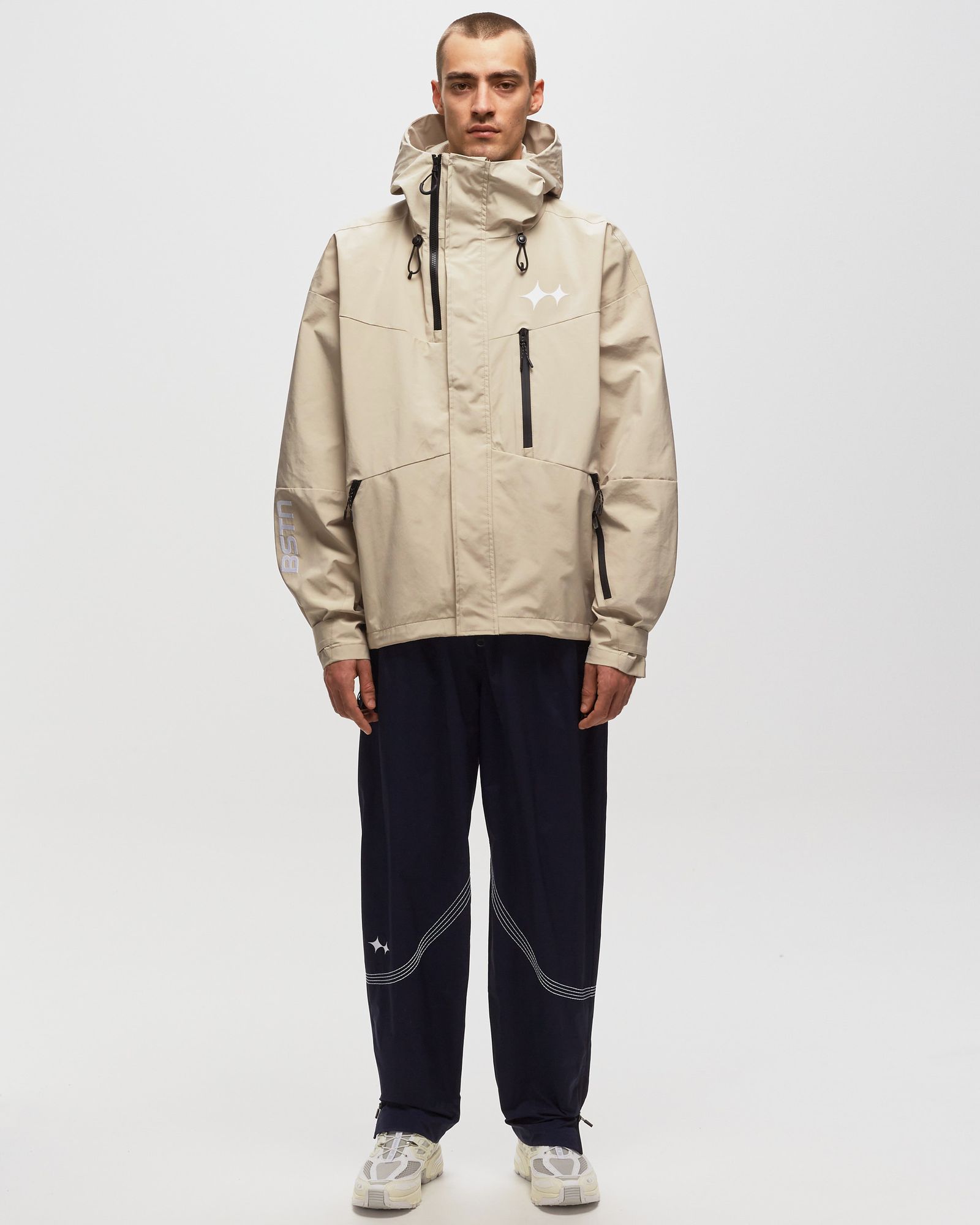 palace SHELL PULLOVER JACKET (スンミン着用) BSTN Brand Shell Jacket MK2 Beige | BSTN Store