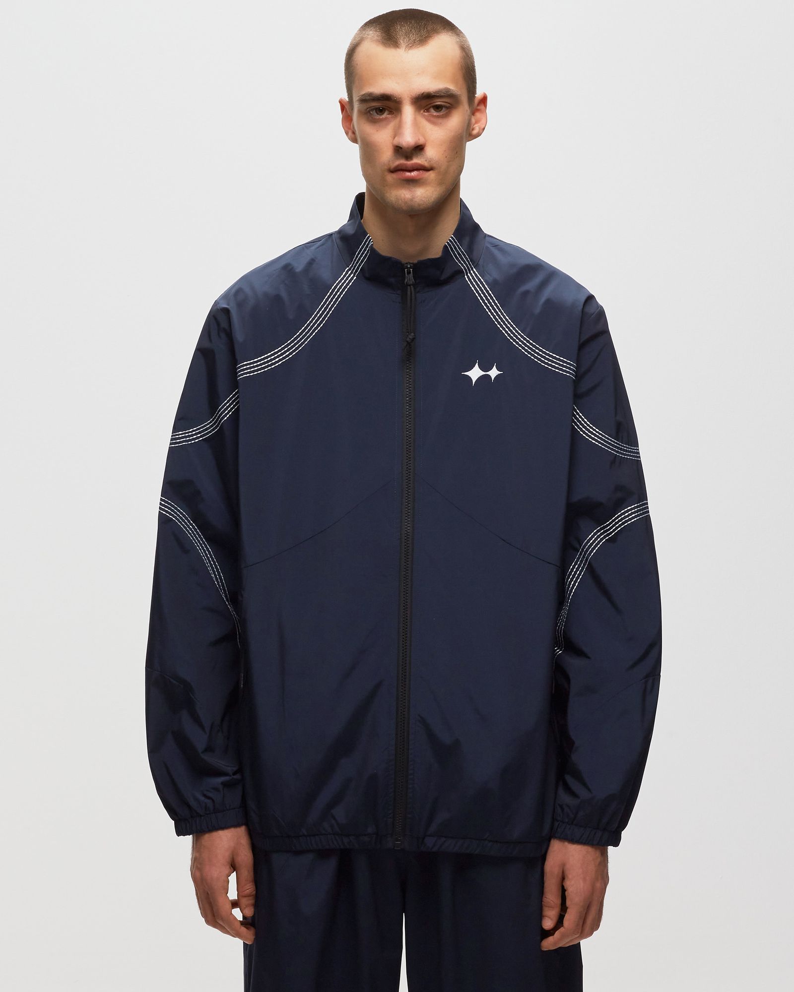 Contrast Track Top