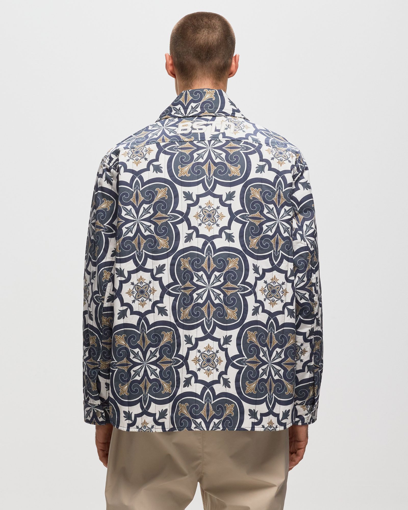 AOP Quilted Overshirt