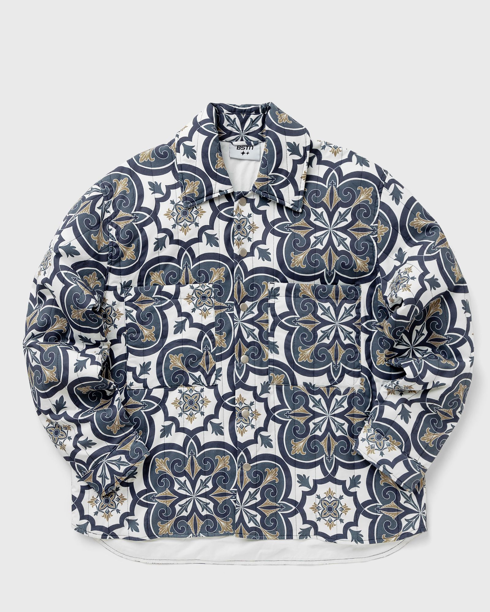 AOP Quilted Overshirt