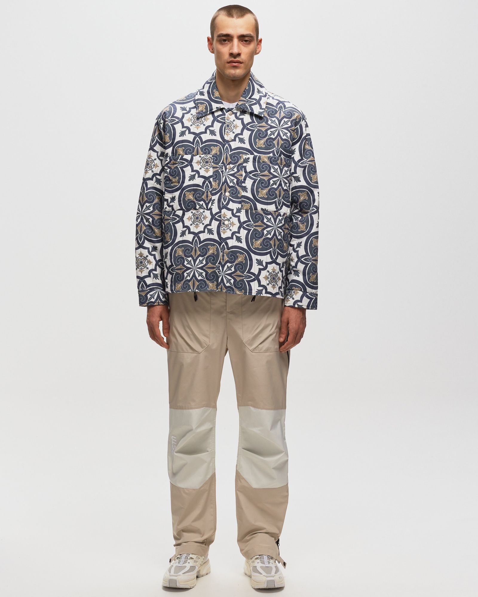AOP Quilted Overshirt