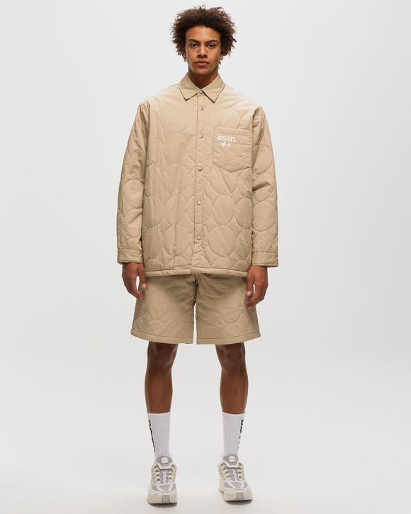 Logo Pattern Quilted Shorts