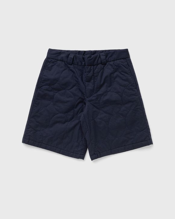 LOGO PATTERN QUILTED SHORTS
