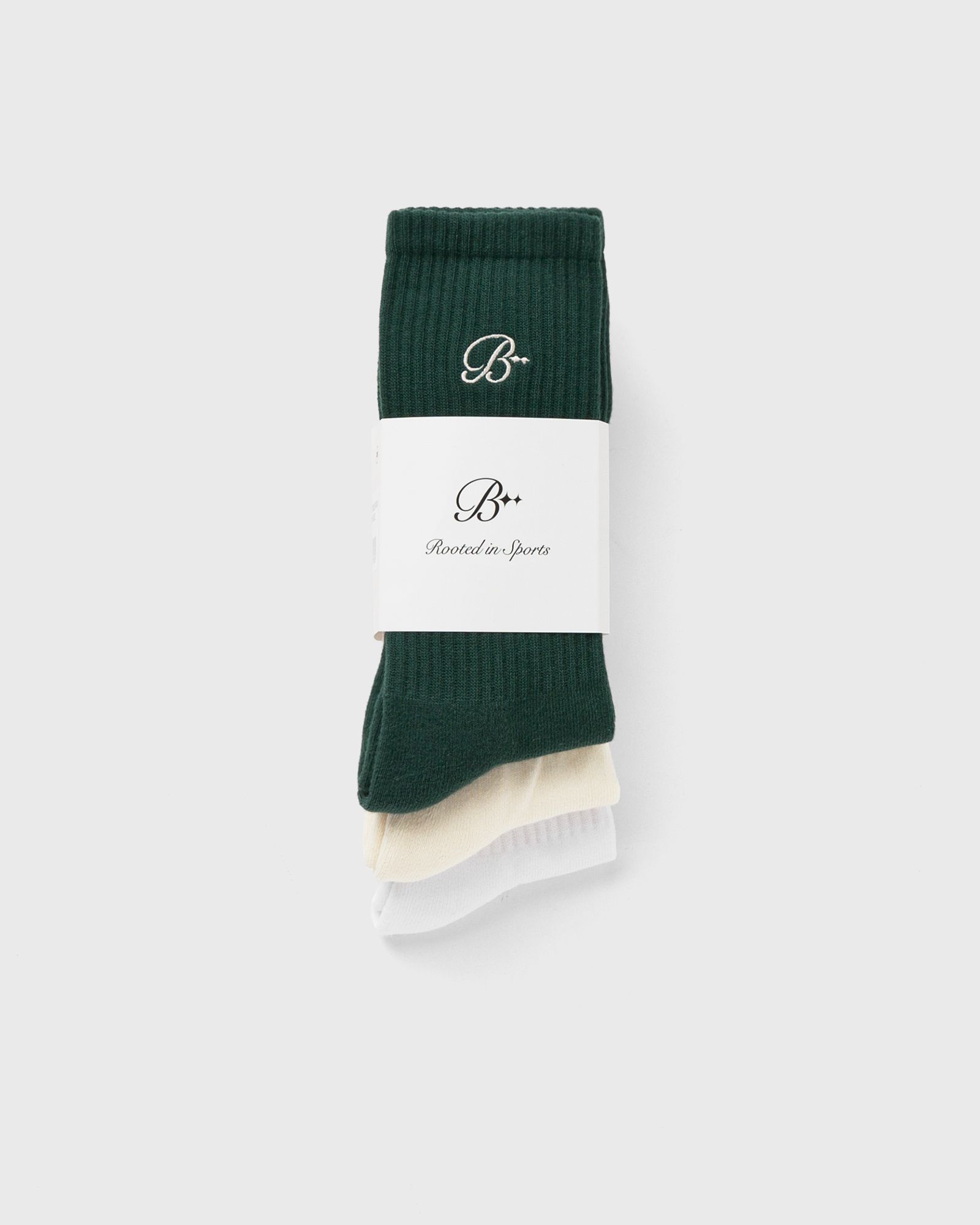 Embroidered Socks (3-Pack)