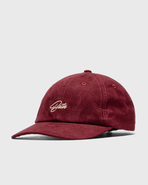Classic Material Suede Curved Cap 