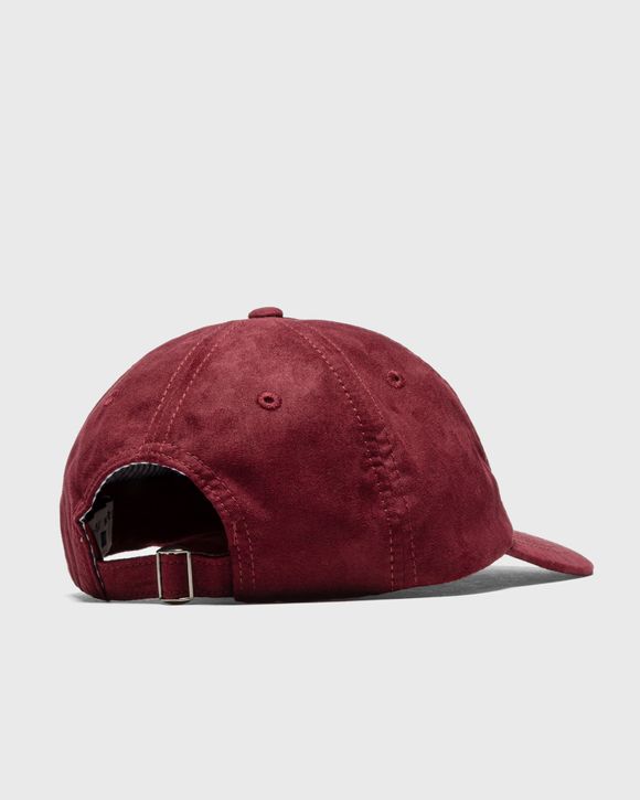Classic Material Suede Curved Cap 