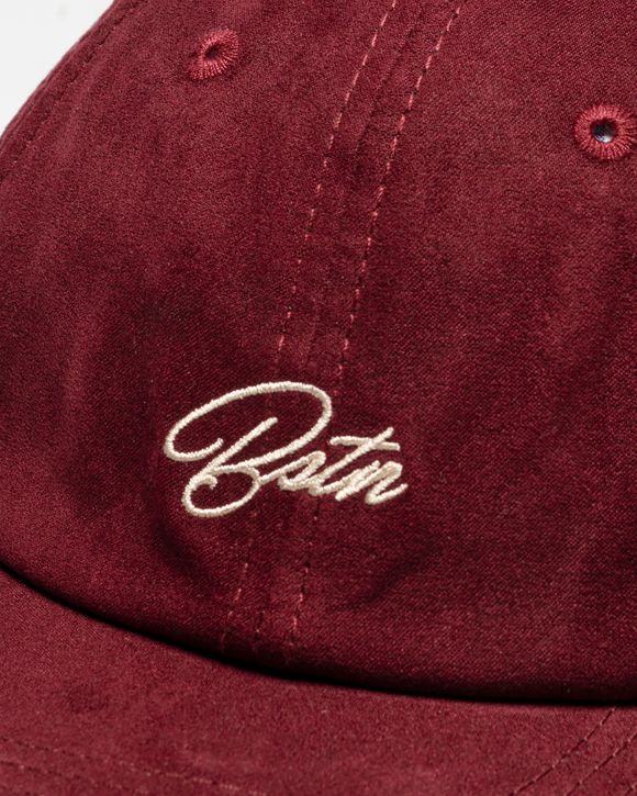 Classic Material Suede Curved Cap 