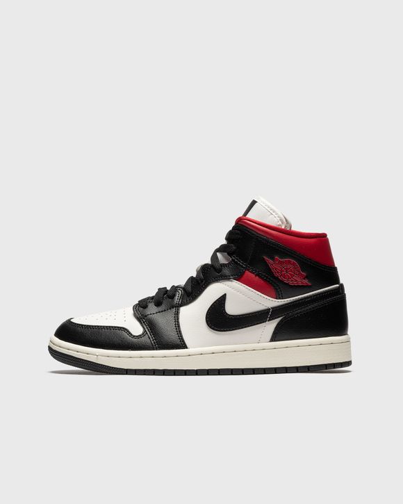 Jordan WMNS Air Jordan I Mid ‘Black Gym Red‘ Black - BLACK/GYM RED-SAIL