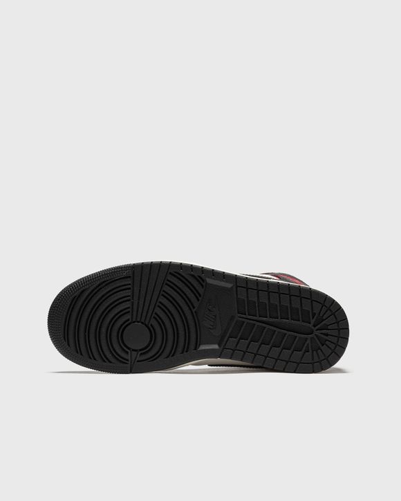 Nike Air Jordan 1 Mid White Black Red Panda Shoes BQ6472-061 Women's  Sizes