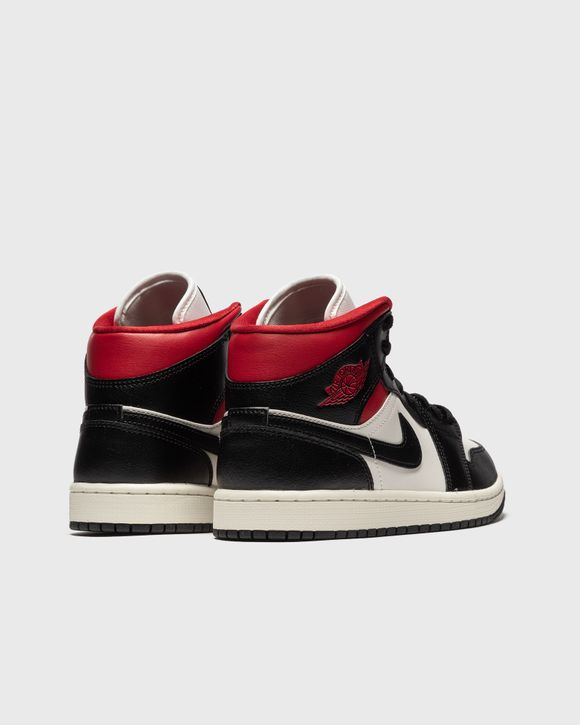 Jordan WMNS Air Jordan I Mid 'Black Gym Red' Black | BSTN Store