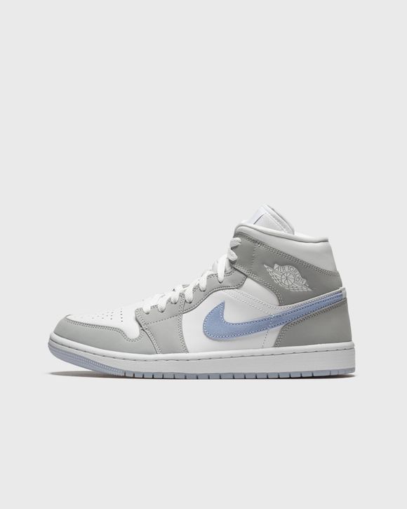 Jordan WMNS Air Jordan 1 Mid White WHITE ALUMINUM WOLF GREY