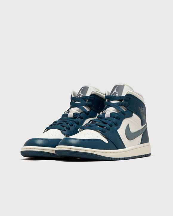 Air Jordan 1 Mid Sky J French Blue Details - JustFreshKicks