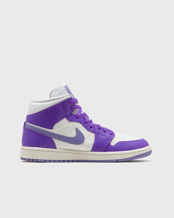 Jordan WMNS AIR JORDAN 1 MID 'Action Grape' Purple/White | BSTN Store