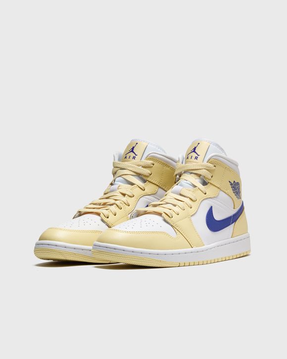 WMNS Air Jordan 1 Mid 'Lemon Wash' - LEMON WASH/LAPIS-WHITE