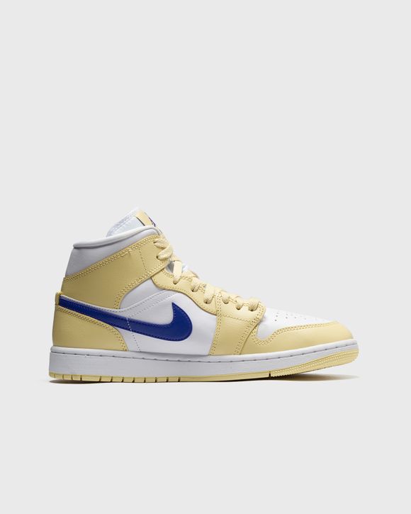 WMNS Air Jordan 1 Mid 'Lemon Wash' - LEMON WASH/LAPIS-WHITE