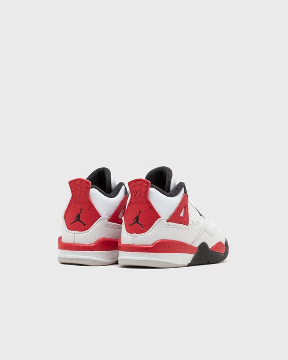 Air Jordan 4 Retro Red Cement Mens Lifestyle Shoes (White/Red) Free Shipping