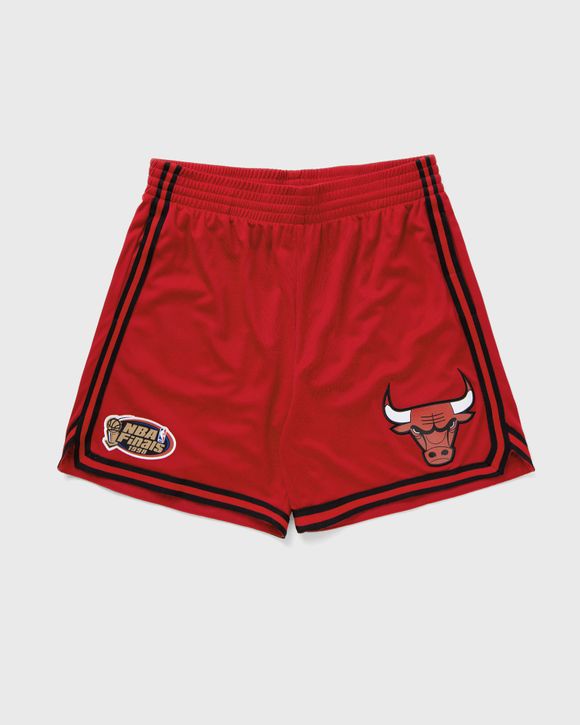 NBA OVERTIME WIN MESH SHORTS VINTAGE LOGO CHICAGO BULLS