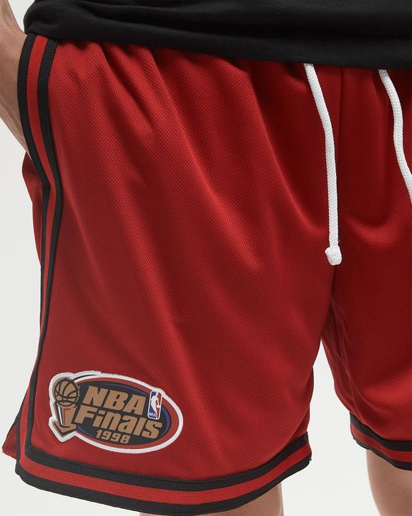 NBA OVERTIME WIN MESH SHORTS VINTAGE LOGO CHICAGO BULLS
