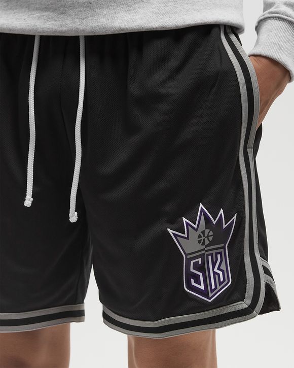 NBA OVERTIME WIN MESH SHORTS VINTAGE LOGO SACRAMENTO KINGS