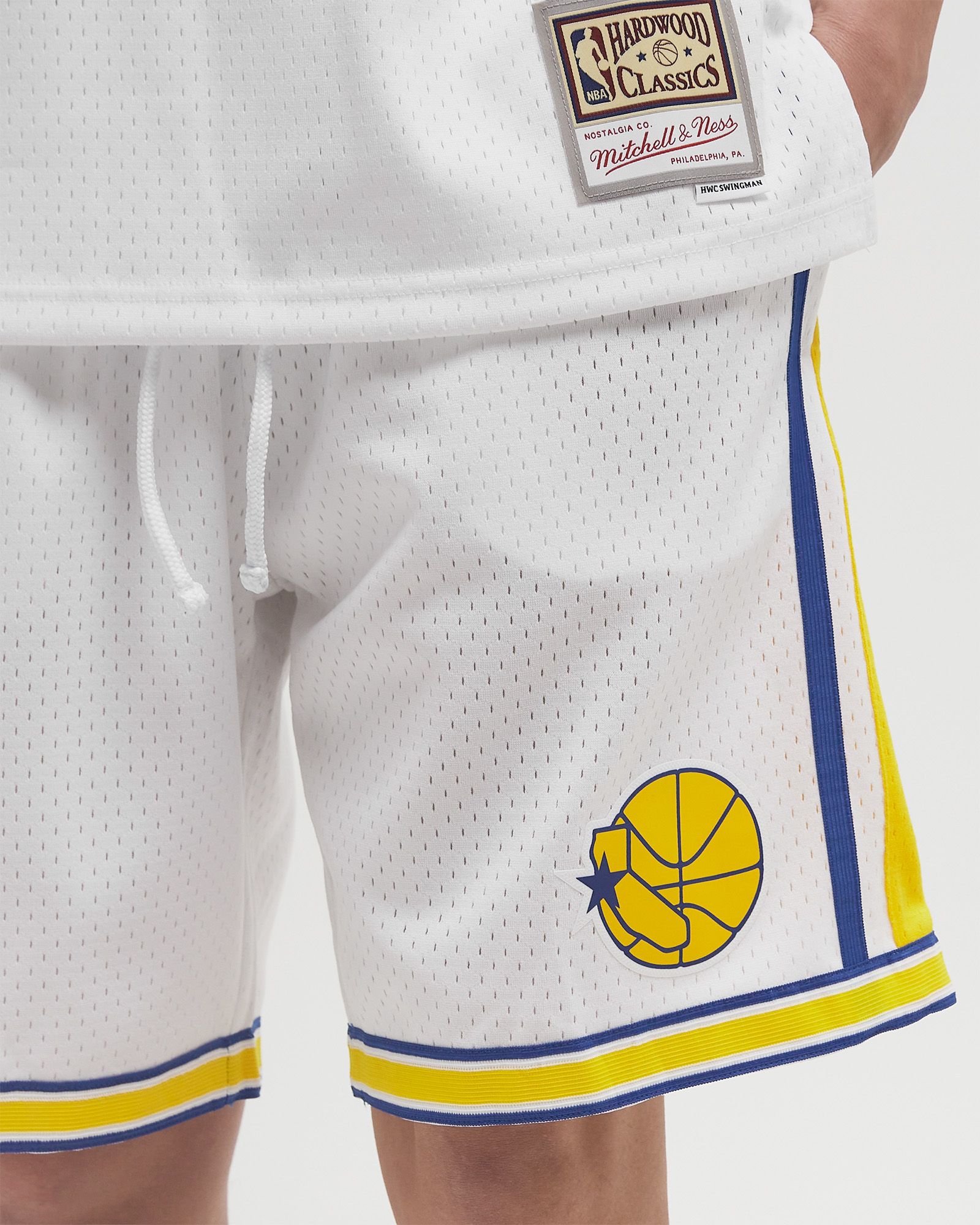 NBA SHORTS GOLDEN STATE WARRIORS 1990-91