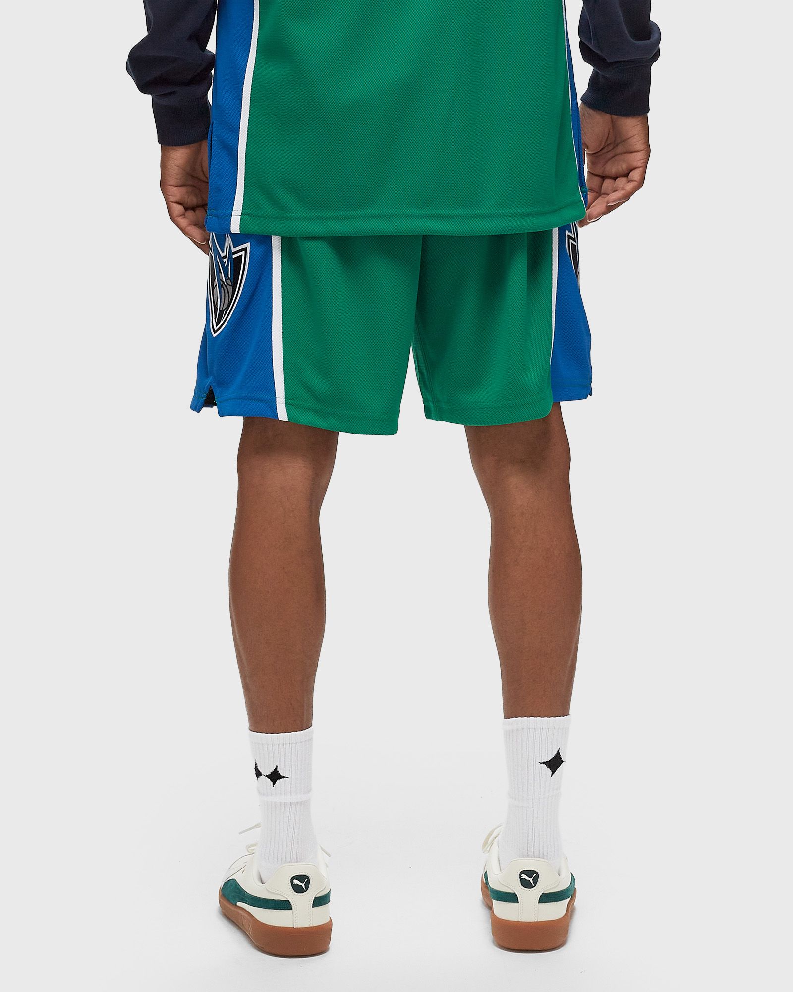 NBA AUTHENTIC SHORTS DARK DALLAS MAVERICKS 2004