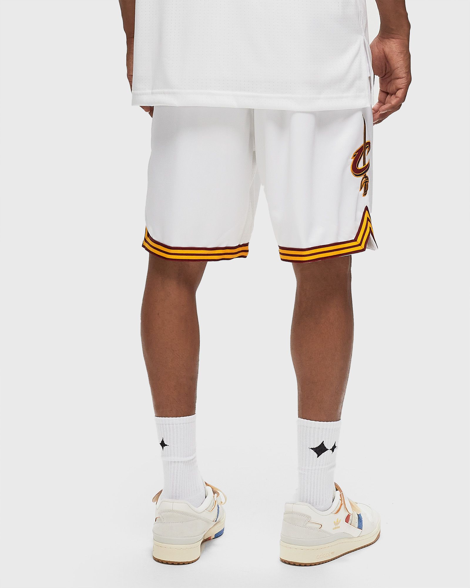 NBA AUTHENTIC SHORTS CLEVELAND CAVALIERS WHITE 2015