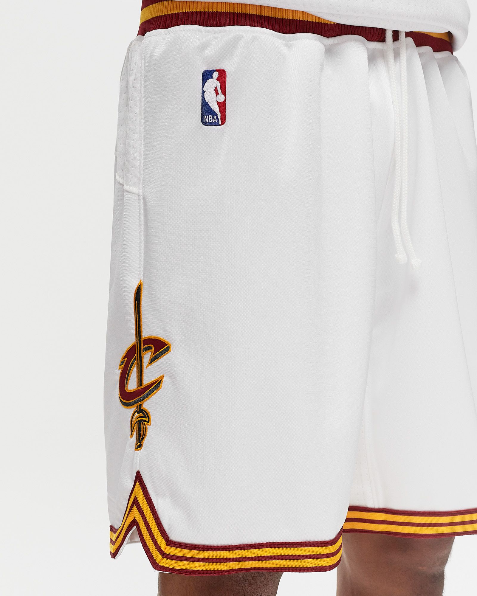 NBA AUTHENTIC SHORTS CLEVELAND CAVALIERS WHITE 2015