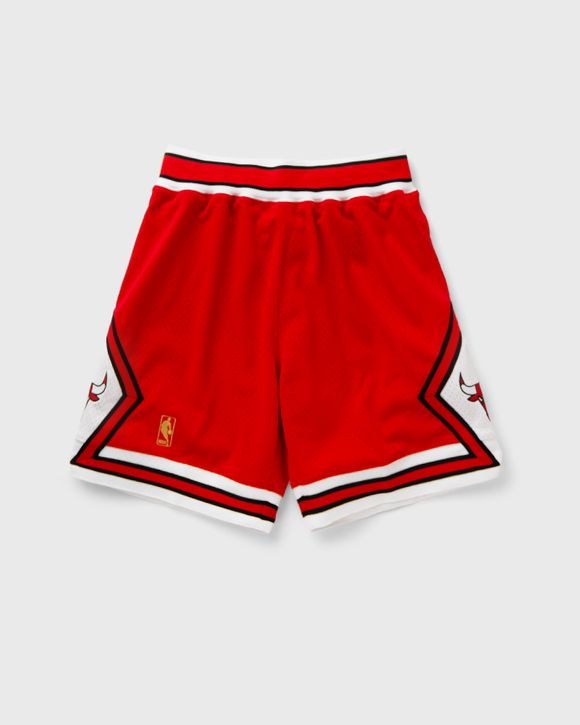 Mitchell Ness NBA AUTHENTIC SHORTS CHICAGO BULLS 1996 Red RED