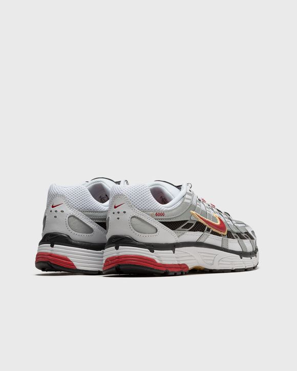 Nike p 6000 white on sale red