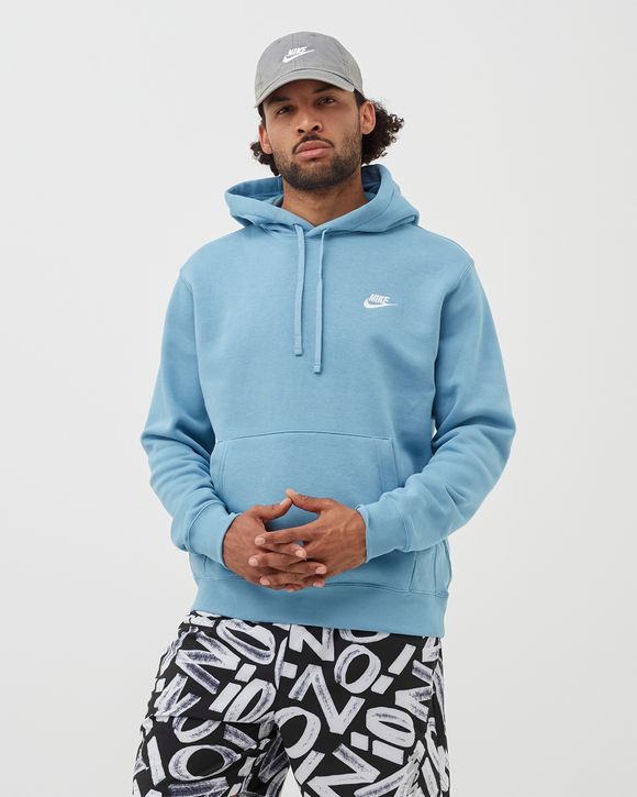 Nike Sportswear Club Fleece HOODIE Blue CERULEAN CERULEAN WHITE