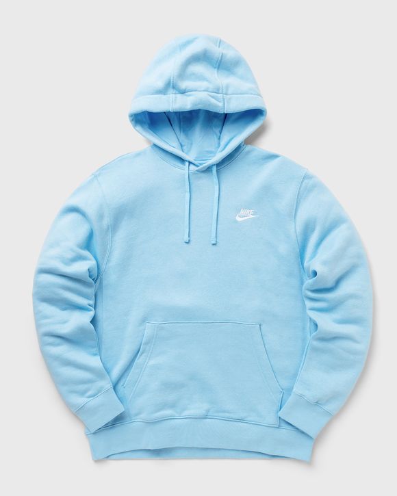 Blue and white nike hoodie hot sale