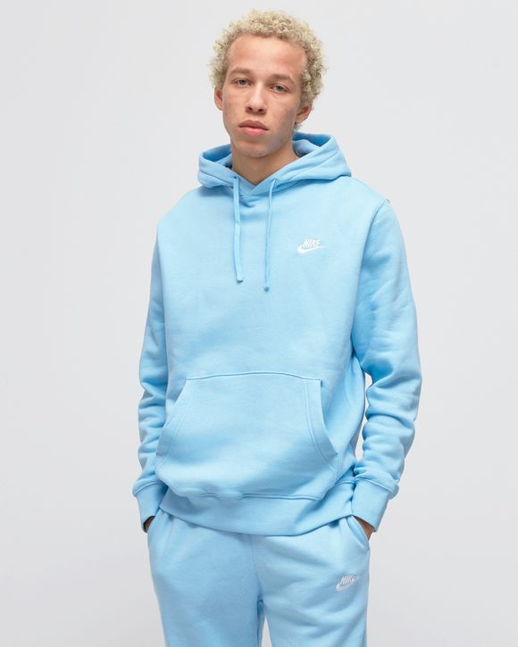 Nike fleece hoodie blue online