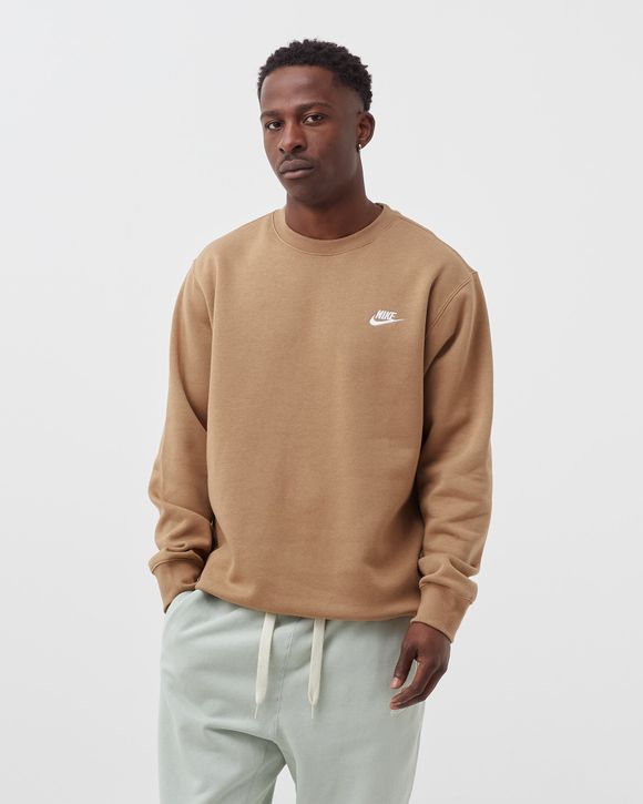 Brown nike outlet crewneck