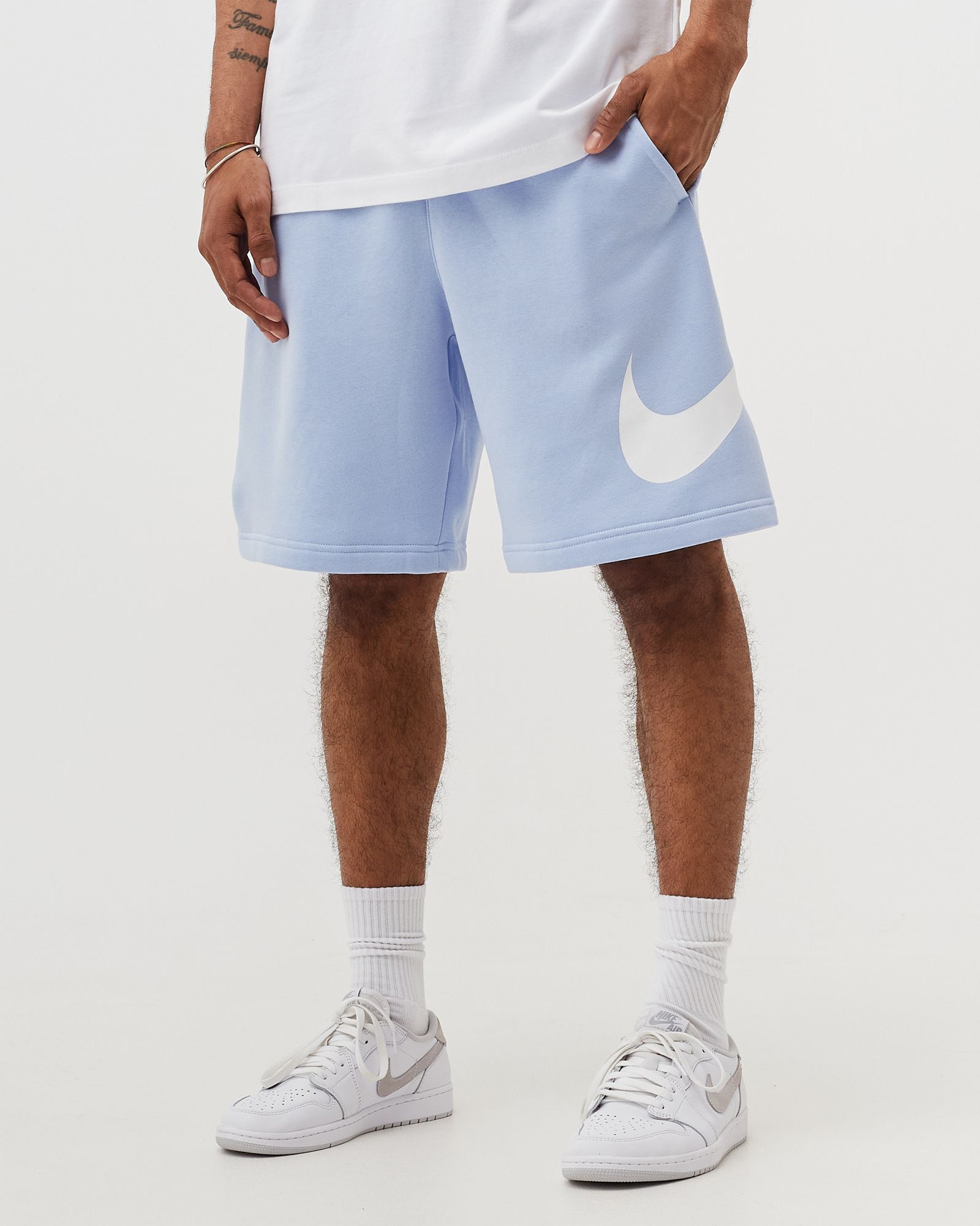 Nike Sportswear Club Graphic Shorts Blue | BSTN Store
