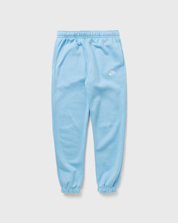 Nike club discount fleece pants blue