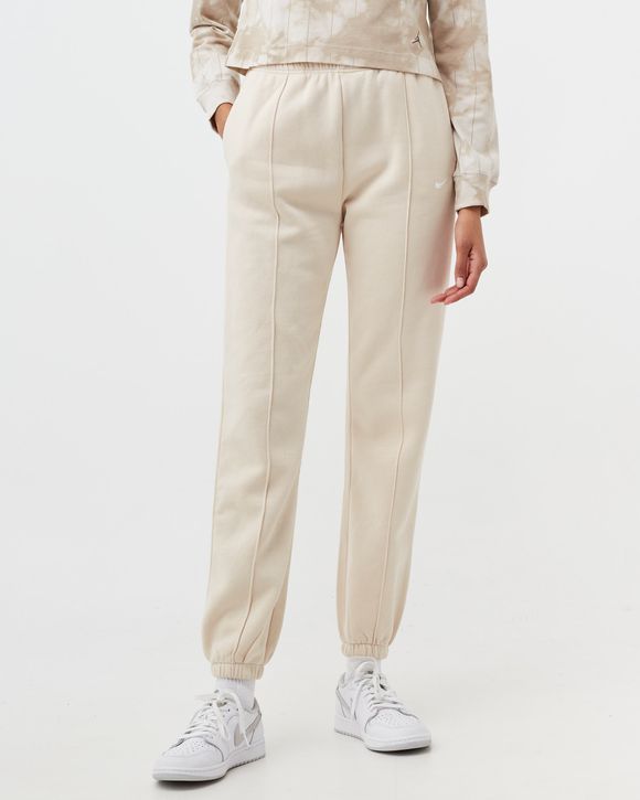 Nike WMNS Fleece Pants White - PEARL WHITE/WHITE