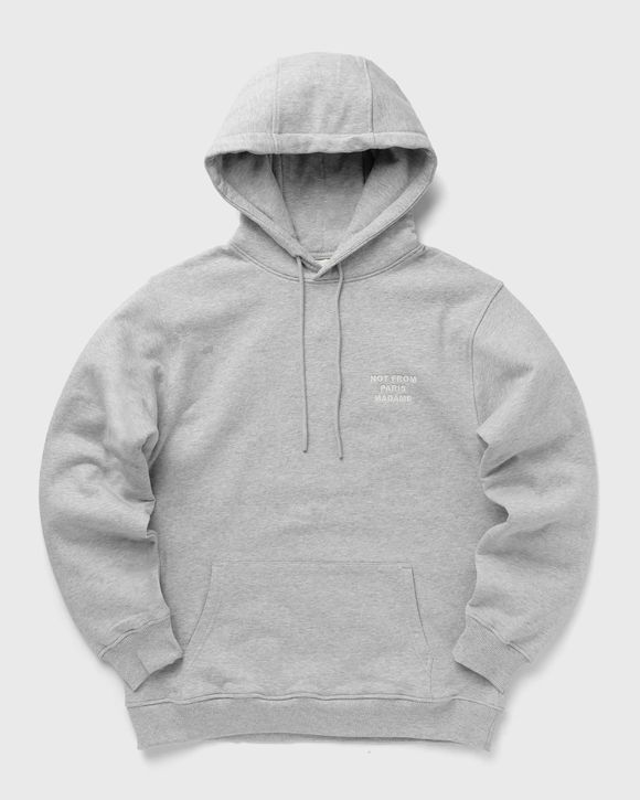 Grey discount slogan hoodie