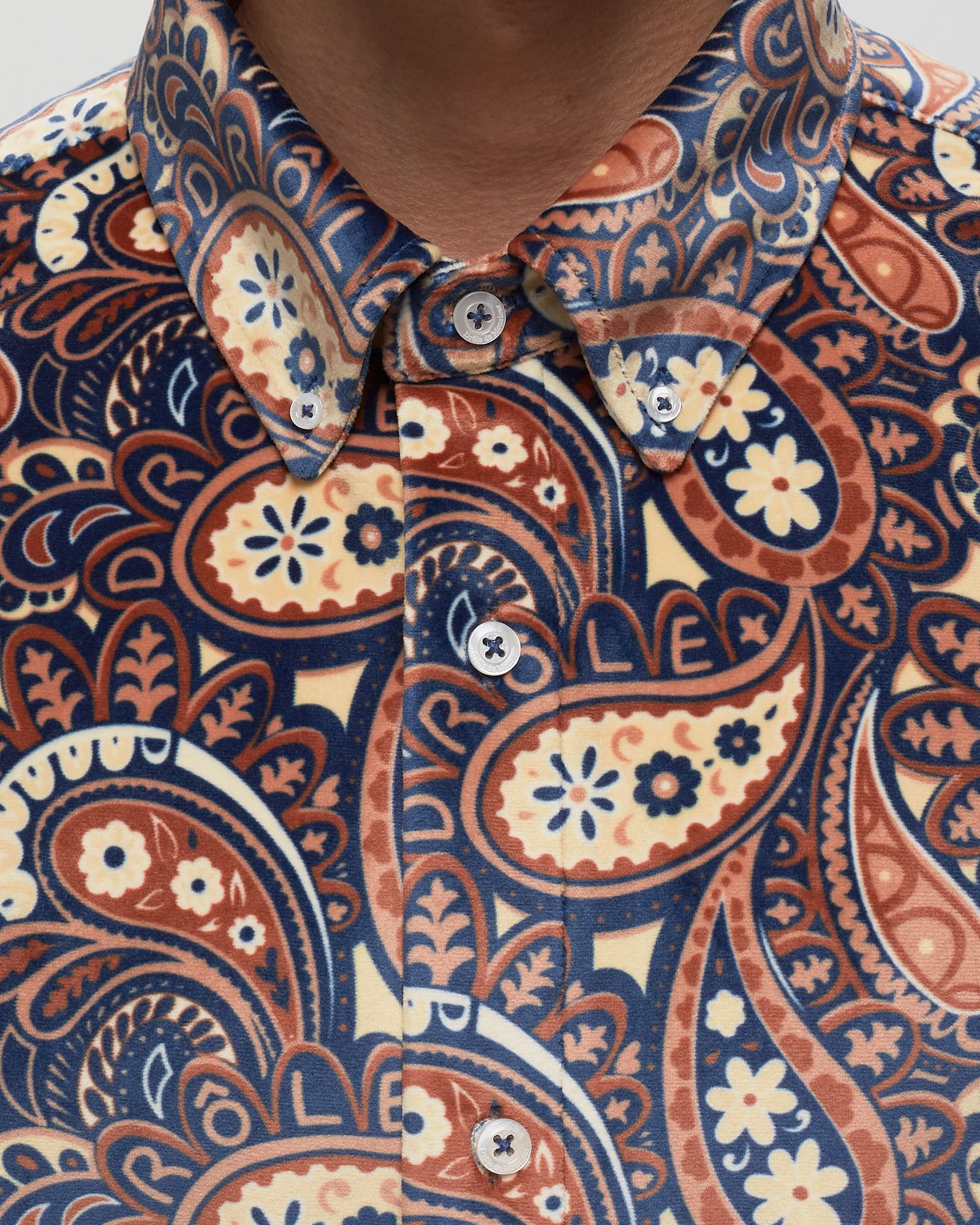 La Shirt Velours Paisley