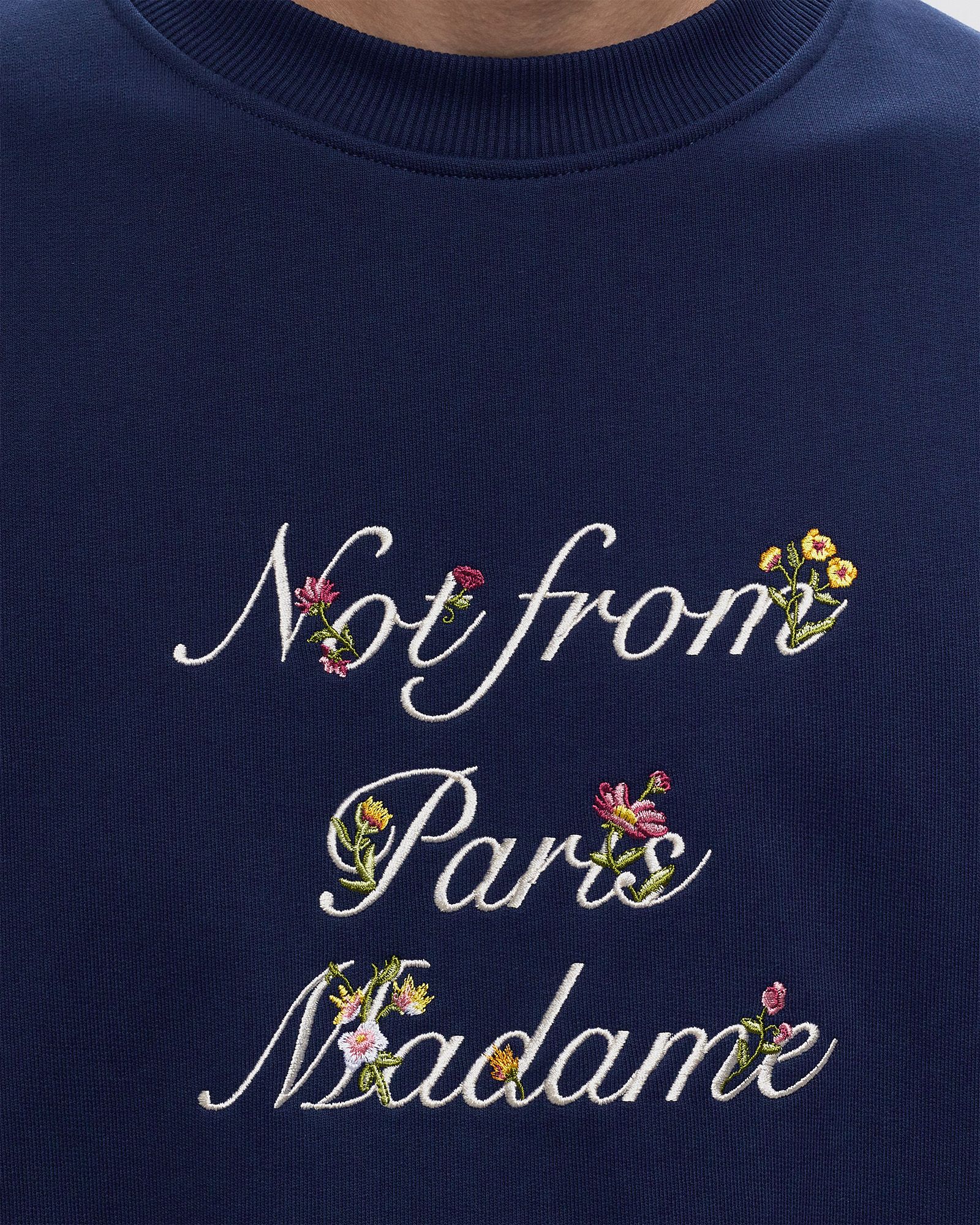 Le Sweat Slogan Fleurs
