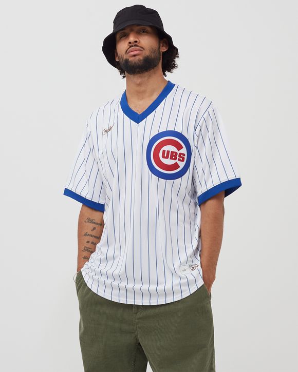 White Nike MLB Chicago Cubs Cooperstown Jersey