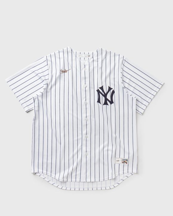 White Nike MLB New York Yankees Cooperstown Jersey