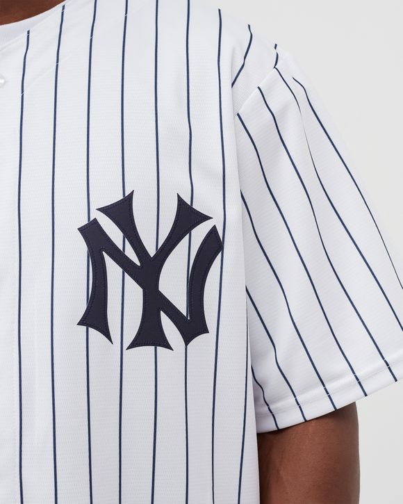 Nike New York Yankees Cooperstown Jersey White - White - Pro Navy Pinstripe