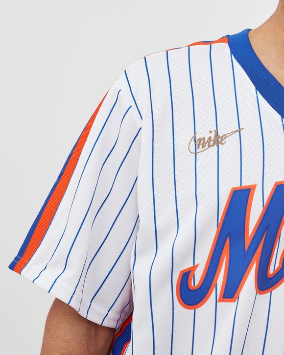 White Nike MLB New York Mets Cooperstown Jersey